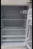 华宝小冰箱小型家用出租房用冷藏冷冻两用一级能效节能省电迷你宿舍寝室办公室二门电冰箱 【一级能效】86L银色【三天约一度电】 实拍图