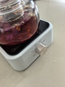 美的（Midea）电陶炉电磁炉 家用煮茶器电池炉迷你小型简易  轻音低辐射 不挑锅具 围炉煮茶 国家补贴 HW08EF11 实拍图