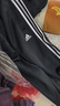 阿迪达斯（adidas）运动裤男秋季防风休闲卫裤健身跑步运动裤 黑白收腿裤 XL 实拍图