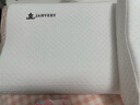 嘉唯（JAHVERY）枕头记忆棉枕颈椎枕高低护颈枕睡眠颈椎成人睡觉专用睡眠波浪枕 黑标牛奶丝高低双向枕 I系（60*40*11/9cm） 实拍图