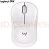 罗技（Logitech）M221 轻音鼠标 无线鼠标 办公鼠标 对称鼠标 带无线微型接收器 米白色 实拍图