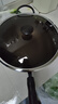 归.禾器精铁炒锅轻便少油烟中式炒菜锅窒化无涂层电磁炉通用熟铁炒锅 精铁炒锅 32cm 实拍图