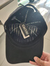 CACUSS棒球帽男四季大头围显脸小鸭舌帽运动休闲时尚防晒帽子黑色中号 实拍图