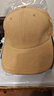 啄木鸟帽子男大头围显脸小硬顶棒球帽女宽帽檐大脸加大加深鸭舌帽防晒帽 卡其色 XL 特大码(60-65cm) 实拍图