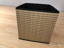宜家（IKEA）GNABBAS格纳巴斯篮自然海草篮筐收纳箱手工编织收纳筐 黑色 实拍图