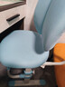 益威（EIEV）儿童学习椅可升降学生椅子儿童写字椅儿童小学生座椅电脑椅可调节 升降脚踏+9cm追背+手摇加高款-蓝 实拍图
