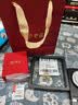 老庙黄金足金耳环批花C形耳钉耳圈送女友送给妈妈生日礼物 实拍图