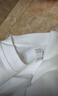 纯白色500g重磅T恤纯棉加厚螺纹领口短袖oversize潮牌三本针半袖 500g重磅短袖-白色 L 建议140-160斤 实拍图
