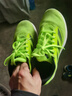 adidas DURAMO RC训练备赛轻盈体测跑鞋男女阿迪达斯官方 荧光绿/灰/黑(推荐脚型偏胖选大半码)   39 实拍图
