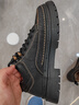 海澜之家HLA新年礼物男秋冬工装皮鞋男士中帮潮流休闲鞋男 F339 黑色 40 实拍图