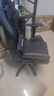 甄严选电竞椅办公椅家用舒适久坐直播座椅老板椅转椅人体工学椅电脑椅子 三代升降扶手-黑武士+乳胶 实拍图