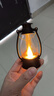 【露营灯】创意复古手提小夜灯网红迷你氛围小马灯桌面摆拍油灯 复古手提小夜灯【黑色1个】 实拍图