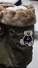嬉皮狗（hipidog）宠物棉衣可牵引加厚保暖外套泰迪比熊中小型犬秋冬季猫咪宠物衣服 咖色小熊 S（建议体重3-5斤） 实拍图
