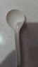 斯凯绨（Sky Top）中号饭勺陶瓷汤勺调羹骨瓷餐勺纯白家用酒店餐具勺子4件装 实拍图
