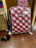 UnMe台湾unme男女小学生一年级书包男1-3-6轻防水儿童双肩背送礼书包 3212红格 1-3年级 小挂件+腰扣 实拍图