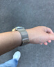 竞技者适用华为watch4pro表带GT6/GT5/gt4/watch5钛合金手表表带gt2男士夏天商务纯钛金属46/48mm 新【钛色】全钛米兰|仅26g+重 46/48表盘【22mm接口】 实拍图