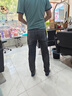 杰门森牛仔裤男秋冬季修身小脚裤子男士破洞弹力休闲裤韩版潮牌男裤长裤 K53黑色常规 30 【2尺3】体重120-125斤 实拍图