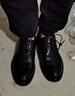 意尔康男鞋系带软底圆头皮鞋男时尚气质商务正装鞋婚鞋 6304W黑色40 实拍图