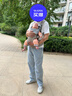 BabyBjorn瑞典品牌进口透气婴幼儿背带抱娃神器Harmony背带0-3岁 灰褐色 实拍图