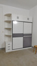 志磊【包安装】衣柜卧室两门移门衣橱简易储物推拉门大衣柜 【1.6米主柜】+顶柜+边柜 2门 实拍图