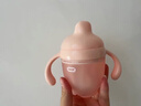 爱咔威（IKV）儿童水杯 硅胶学饮吸管婴幼儿鸭嘴吸嘴杯学饮两用 鸭嘴款-小粉瓶 160ml 实拍图