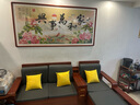 辰娅 实木沙发 胡桃木实木沙发组合现代中式冬夏两用大小户型储物家具 三人位+贵妃榻+茶水柜 实拍图