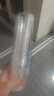拜杰一次性杯子【200ml*50只装】加厚航空杯直筒杯透明饮水杯硬塑料杯 实拍图