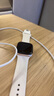Apple/苹果 Watch Series 10智能手表蜂窝款46毫米玫瑰金色铝金属表壳淡桃粉色运动型表带M/L MWYN3CH/B 实拍图