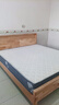 起凤广东佛山家具床实木床橡胶木现代北欧双人床主卧原木床简约风木床 原木色硬靠款+20cm弹簧垫+柜*1 1800mm*2000mm  框架结构 实拍图