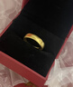 梦金园黄金戒指 古法足金泥鳅背素圈可调节指环男女同款戒 生日礼物 约6.22g-面宽约5mm-克重多退少补 晒单实拍图
