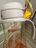 贝亲（Pigeon）自然成长翻盖直饮吸管 大童奶瓶330ml 经典款 18月+  AA278 实拍图