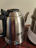 吉谷（K·KOU）茶台烧水壶 家用电热水壶恒温电茶壶热水壶泡茶电水壶大容量食品级304不锈钢1.2L大容量 TA001 实拍图