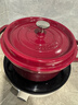 珐宝（staub）厨房好物法国进口珐琅铸铁锅酒红22cm双耳煲汤锅 40502-293 实拍图