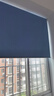 慕唐窗帘免打孔卷帘遮阳防水遮光卫生间浴室厕所厨房遮挡升降可做电动 全遮光浅蓝色 实拍图