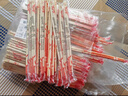 SHUANG YU一次性筷子加粗加长φ5.5mm独立装圆筷300双饭店专用方便卫生竹筷 实拍图