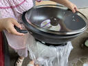 惠当家（Hui Dang Jia）电炒锅多功能电热锅电锅加厚电蒸锅电煮锅一体铸铁锅电火锅多用途锅 【升级大按键款铸铁锅】38cm单笼 实拍图