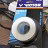 威克多（VICTOR）羽毛球拍手胶 吸汗防滑柔软羽毛球拍外握把胶3条装 GR233-3 A（白色） 实拍图