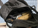 Lee潮流双肩包男高中大学生书包女休闲背包大容量旅行初中电脑包黑色 实拍图