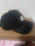 【热巴同款】加大棒球帽帽子男女大头围显脸小春夏字母百搭棒球帽 刺绣款-黑色 实拍图