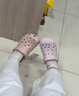 卡骆驰（CROCS）洞洞鞋贝雅男鞋女鞋轻便耐磨一脚蹬拖鞋休闲鞋|10126 裸粉-6PI 36 /37(220mm) 实拍图