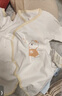 童泰婴儿连体衣新生儿衣服四季0-6月初生宝宝哈衣爬服纯棉内衣2件装 魔法小兔 （四季款） 59cm (建议1-3个月身高55-60cm) 实拍图