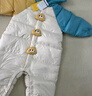 巴拉巴拉童装婴儿连体羽绒服连体衣宝宝衣服2025冬装哈衣爬服萌趣男童女童 小浣熊-白鸭绒 80 cm-充绒量83g 实拍图