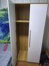 白浅衣柜卧室对开门衣柜实木组合现代简易家用柜子收纳儿童衣柜 80主柜 实拍图