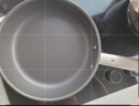 三头鹰无涂层钛不粘锅纯钛炒锅平底煎锅耐高温炒菜锅燃气灶电磁炉通用锅 煎锅平底锅煎炒锅MTiF28C 28cm 实拍图