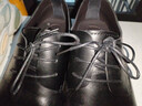 百丽男鞋商务正装皮鞋休闲增高软底真皮鞋10503AM0 黑色-经典版 45 实拍图