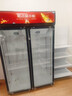 格点大容量饮料柜商用冰柜直冷藏展示柜酒水柜纯风冷无霜保鲜柜超市玻璃门冰箱立式啤酒柜 大双门加深款风冷 360°循环速冷款 实拍图