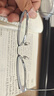 蔡司（ZEISS）镜片近视眼镜框男半框防蓝光辐射可配带散光度数眼睛女钛合金镜架 升级钛材 黑银 配康美达1.60防雾防蓝光 0-800度 实拍图