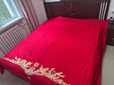 博洋家纺结婚四件套纯棉新婚红色60支长绒棉刺绣龙凤婚庆套件1.8米 实拍图