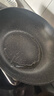 九阳（Joyoung）黑金麦饭石色不粘炒菜锅家用不粘炒锅燃气电磁炉通用 28cm 实拍图