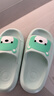 朴西儿童拖鞋室内居家浴室防滑外穿2025男女童夏季新款小熊凉拖鞋 薄荷绿 【萌趣小熊造型】 28  -29 (190mm) 实拍图